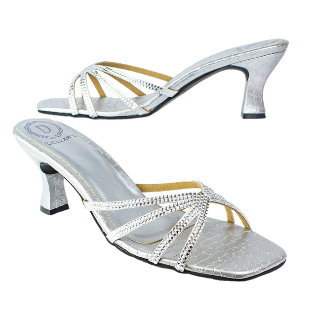 Zoya Heels S141H - Silver
